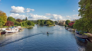 reading, river thames, boat, river